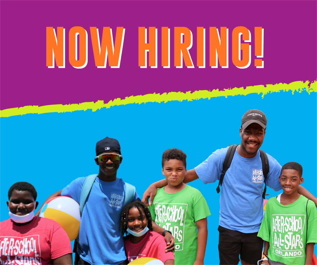 Now Hiring Orlando AfterSchool AllStars